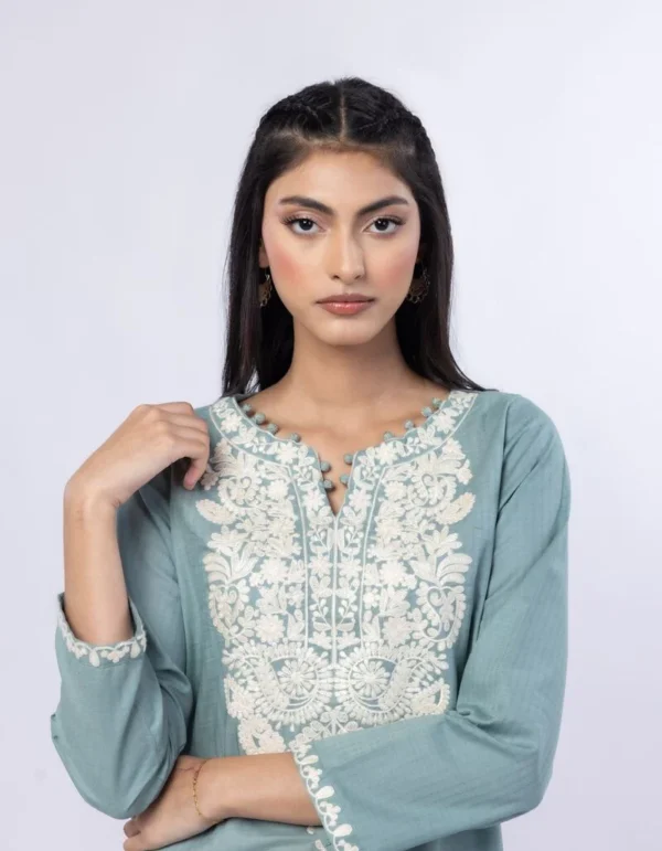 Cotton Dobby Kurti